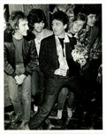 Three original Liverpool Echo press photograph of Paul McCartney and wings