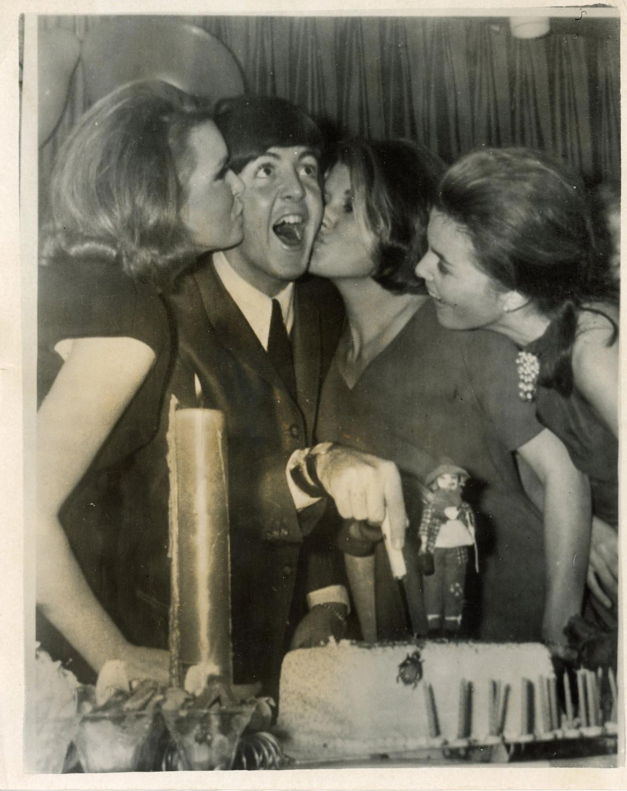 Paul McCartney 22nd birthday photograph 1964