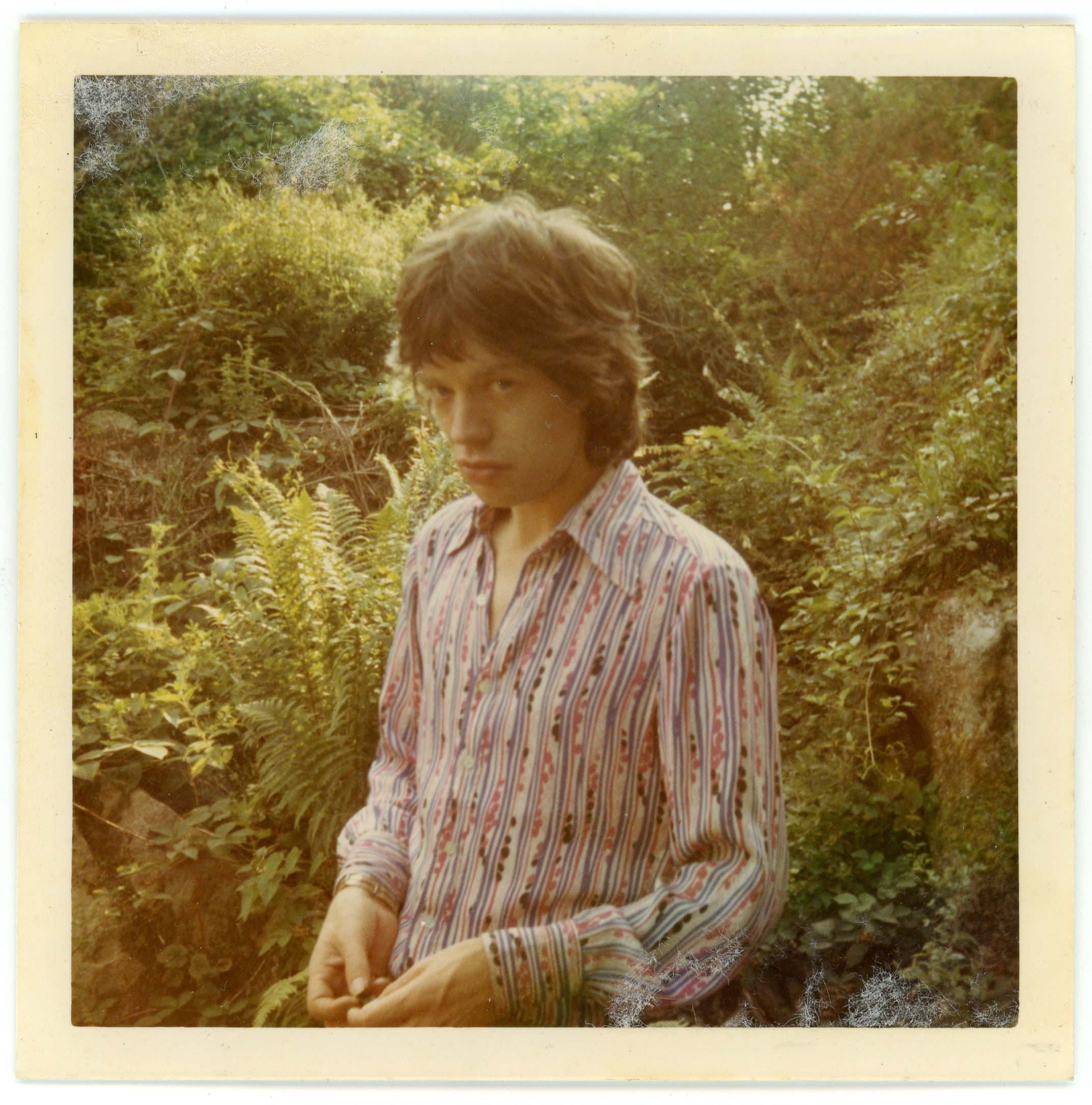 Mick Jagger Friar Park Snapshot 1971