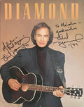 Neil Diamond Double signed tour programme 1989