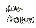 Nick Mason autograph