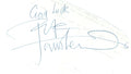 Pete Townshend Autograph 1980s