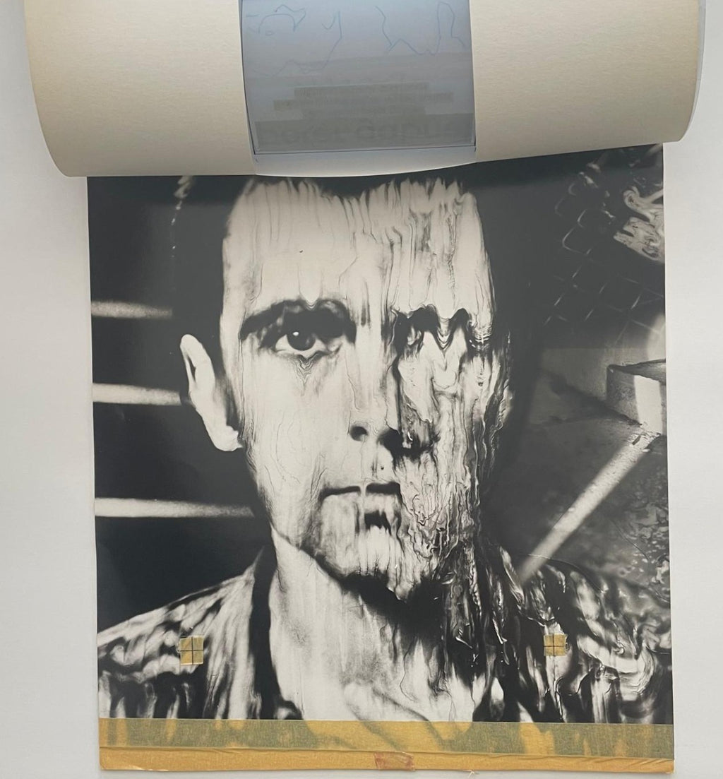 Peter Gabriel Ein deutsches Album advertising mock up