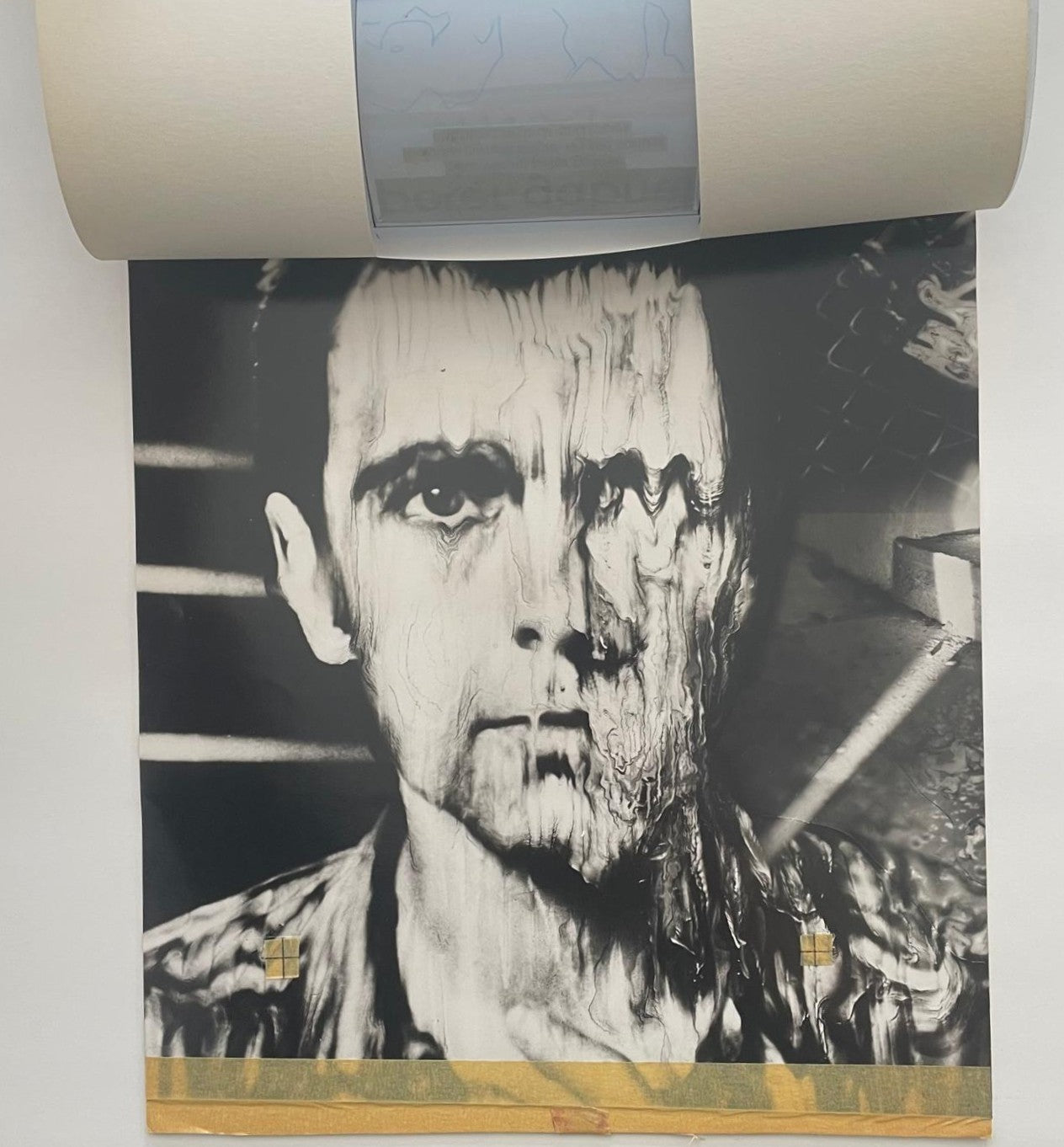Peter Gabriel Ein deutsches Album advertising mock up