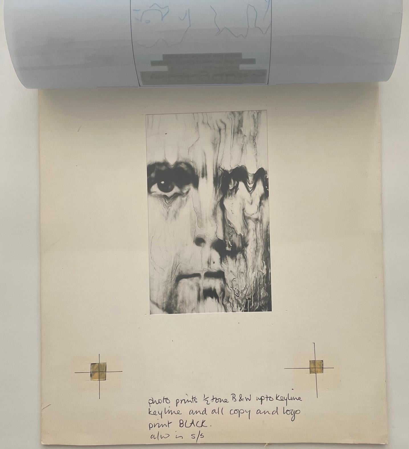 Peter Gabriel Ein deutsches Album advertising mock up