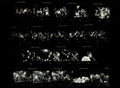 George Harrison contact sheet 1986