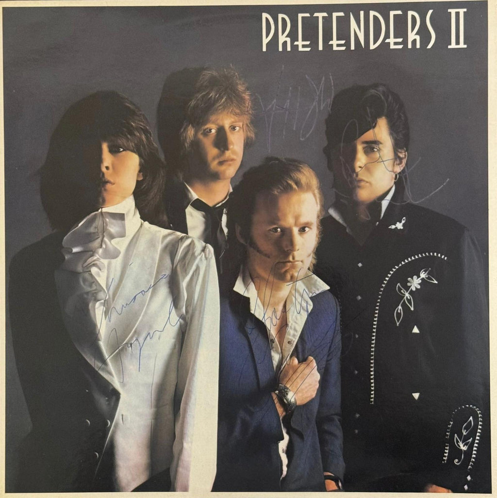 The pretenders signed “Pretenders II” 1981