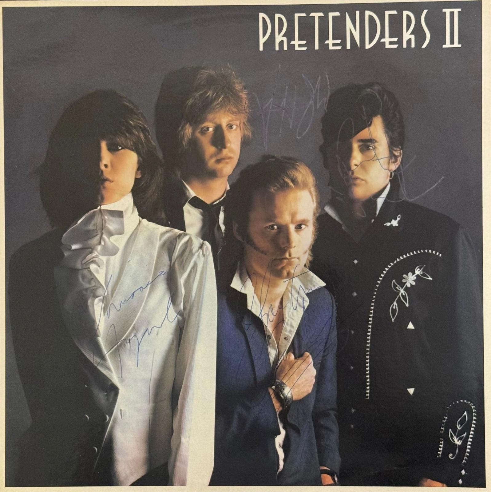 The pretenders signed “Pretenders II” 1981