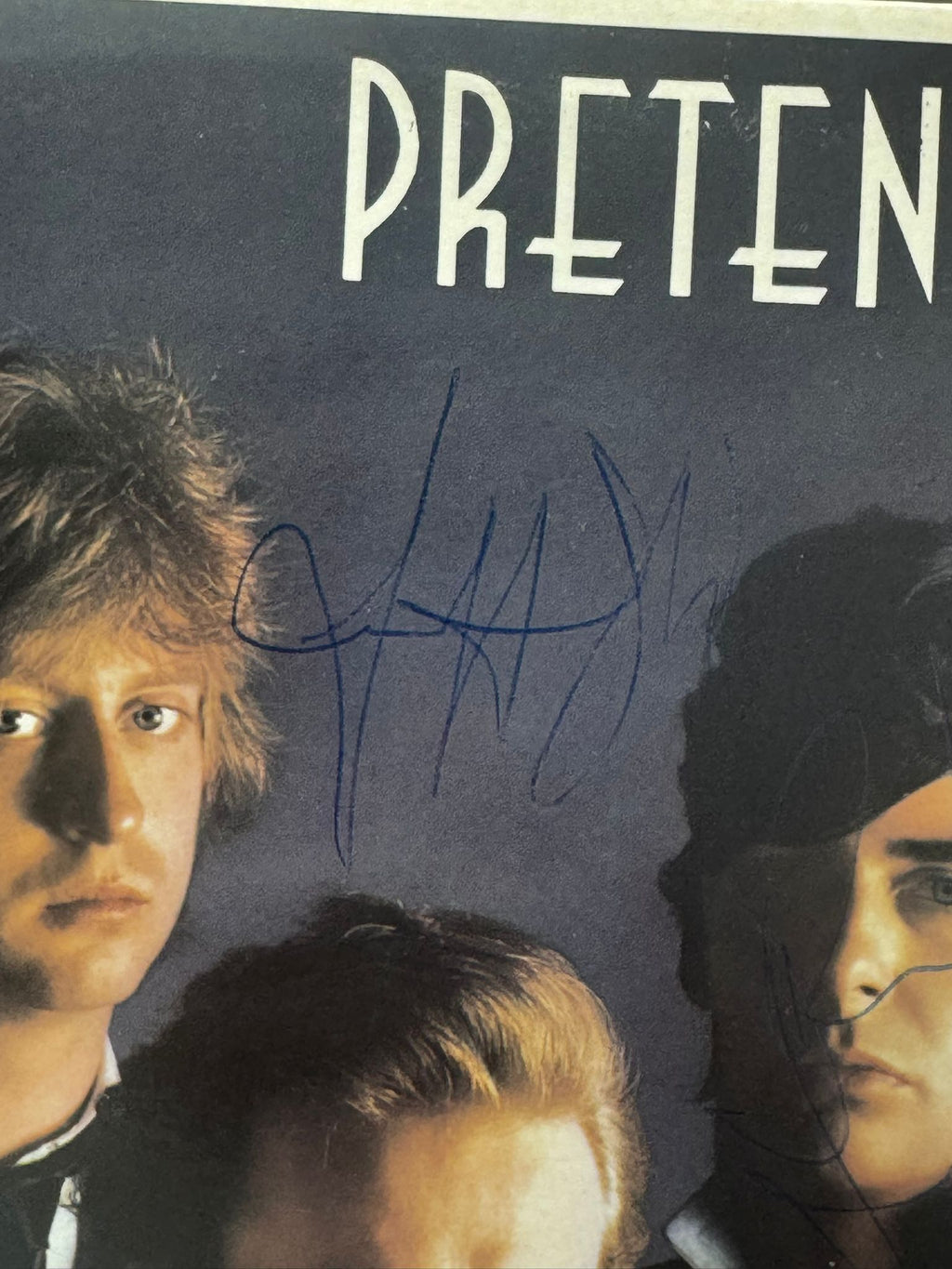 The pretenders signed “Pretenders II” 1981