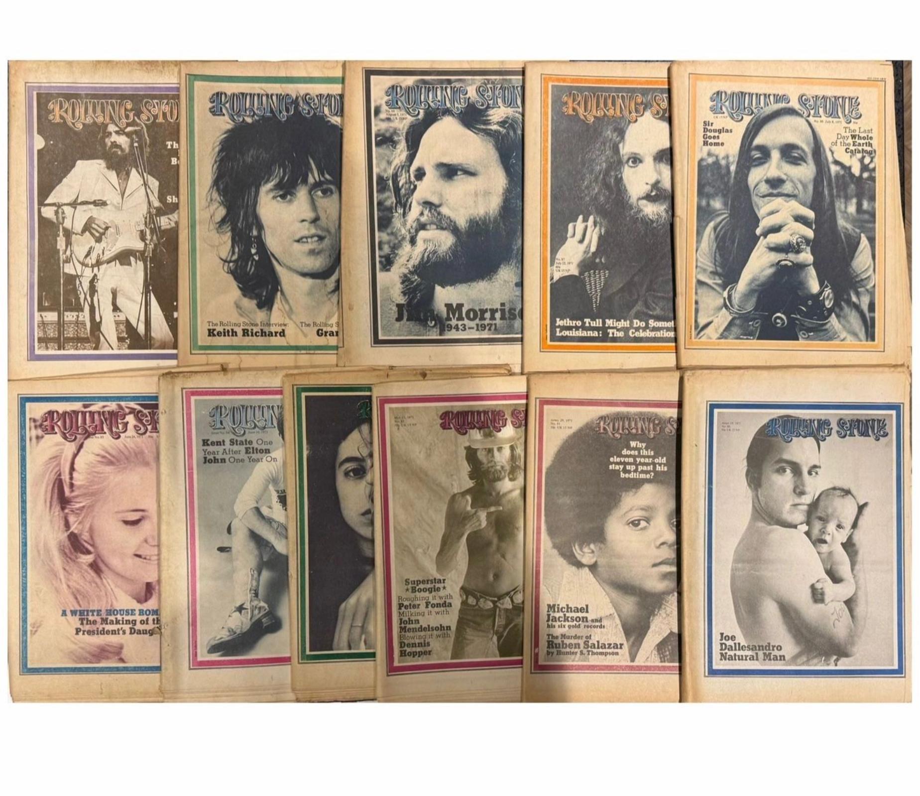 Rolling stones Magazines 80-90 1972