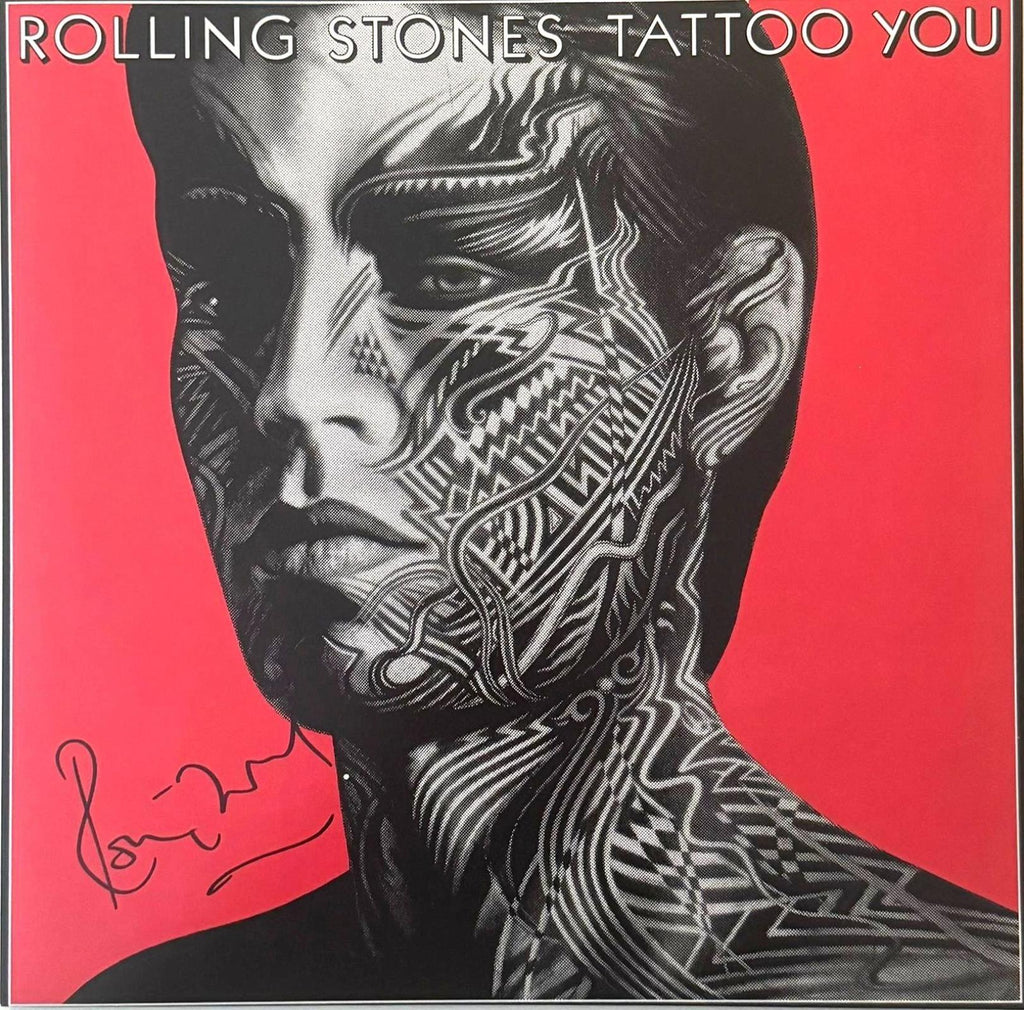 Ronnie Wood signed limited edition “Tattoo You” Vinyl