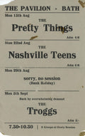 The Pretty Things at The Pavilion Handbill