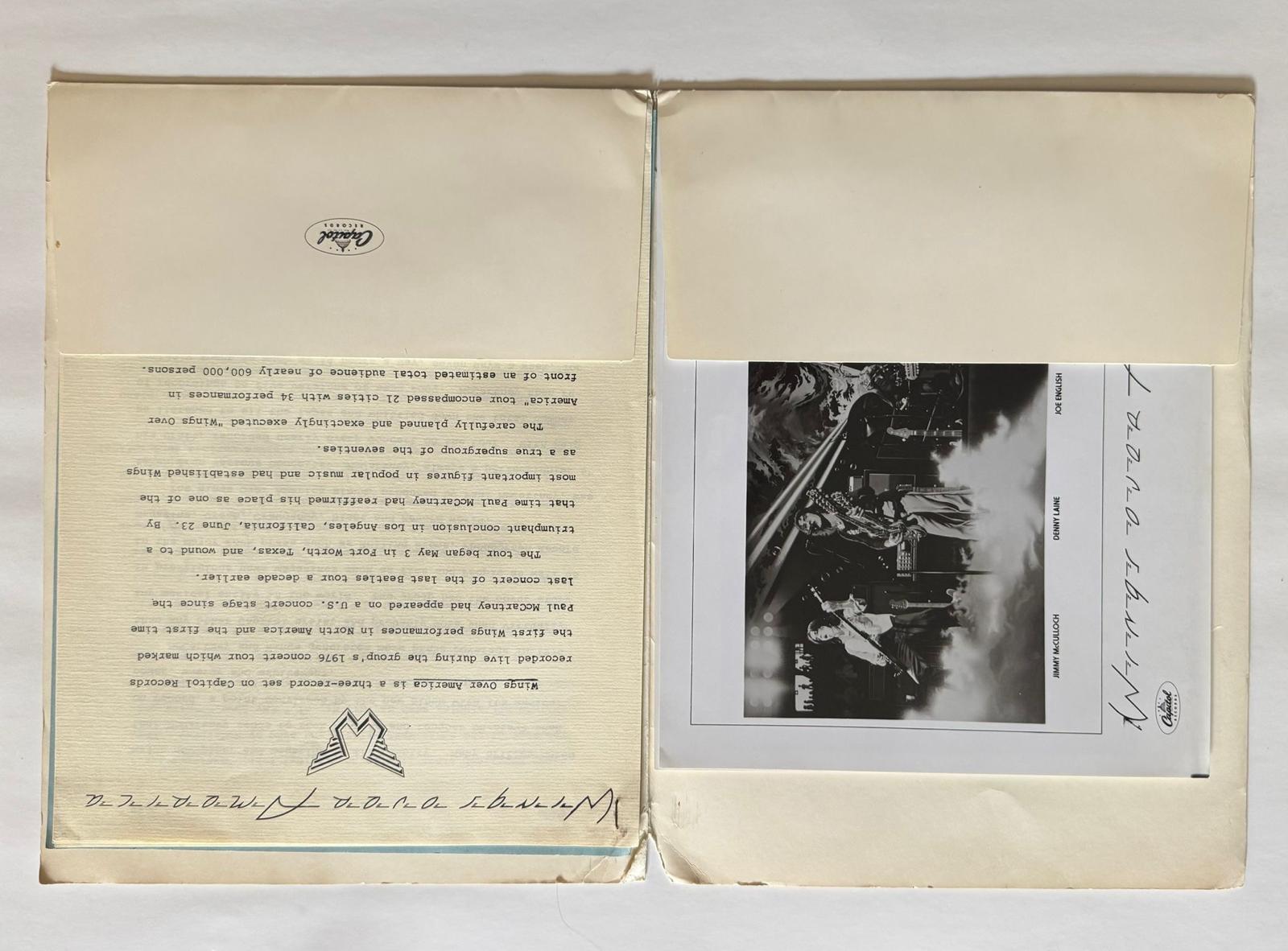 Wings over America Press kit